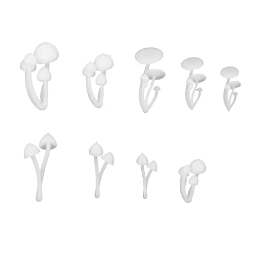 FIXOSHEE DIY Silikonform Pilzform für Epoxidharz Schmuckherstellung Crystal Filling Mold für Anhänger Halskette Handgefertigte Bastel Gießformen Anfänger Geeignet von FIXOSHEE