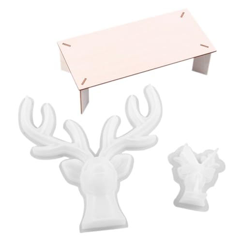 FIXOSHEE DIY Silikonformen für Epoxidharz Geweih dekorationen mit Kleinem und Großem Form für Desktop Basteln Flexible Langlebige Gießformen für Kreative Handwerksprojekte FIXOSHEE DIY Silikonformen für Epoxidharz Geweih dekorationen mit Kleinem und Großem Form für Desktop Basteln Flexible Langlebige Gießformen für Kreative Handwerksprojekte von FIXOSHEE