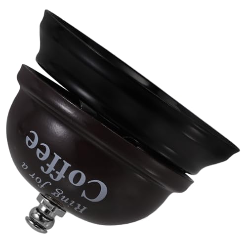 FIXOSHEE Desk Bell für Restaurants Hotels und Laut Klingende Tischglocke für Schnelle Hilfe Design für Rezeption und Küche Kaffeebraun FIXOSHEE Desk Bell für Restaurants Hotels und Laut Klingende Tischglocke für Schnelle Hilfe Design für Rezeption und Küche Kaffeebraun von FIXOSHEE