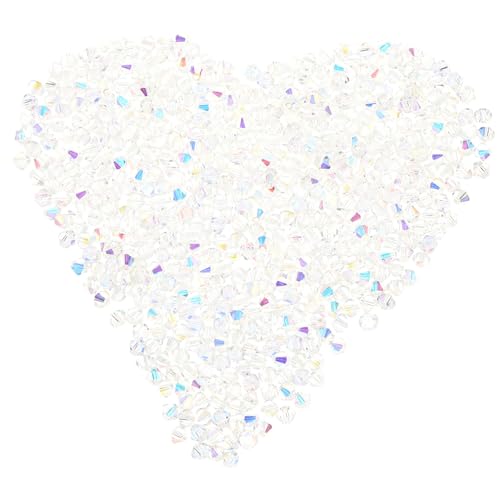 FIXOSHEE Diamantförmige Kristallglas perlen für Schmuckherstellung Große Bastelperlen Glatte Farbintensive Spacer perlen für Armbänder und Schmuckdesign FIXOSHEE Diamantförmige Kristallglas perlen für Schmuckherstellung Große Bastelperlen Glatte Farbintensive Spacer perlen für Armbänder und Schmuckdesign von FIXOSHEE