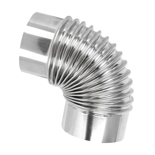 FIXOSHEE Edelstahl Ofenrohr Bogen Robust Rostfrei Kaminrohr Abgasrohrbogen für Holzofen Praktisches Rohrknie Langlebig Sicher für Außenbereich FIXOSHEE Edelstahl Ofenrohr Bogen Robust Rostfrei Kaminrohr Abgasrohrbogen für Holzofen Praktisches Rohrknie Langlebig Sicher für Außenbereich von FIXOSHEE