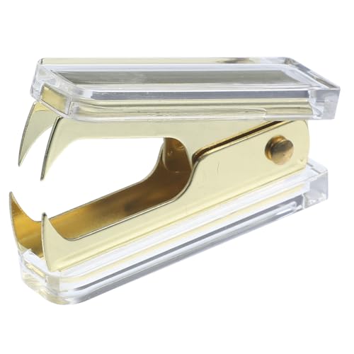 FIXOSHEE Ergonomischer Transparenter Heftklammerentferner aus Robustem Abs Starker Klammerabzieher für Büro Schule und Haushalt Effizienter Tack remover Platzsparendes Design Einfache FIXOSHEE Ergonomischer Transparenter Heftklammerentferner aus Robustem Abs Starker Klammerabzieher für Büro Schule und Haushalt Effizienter Tack remover Platzsparendes Design Einfache von FIXOSHEE