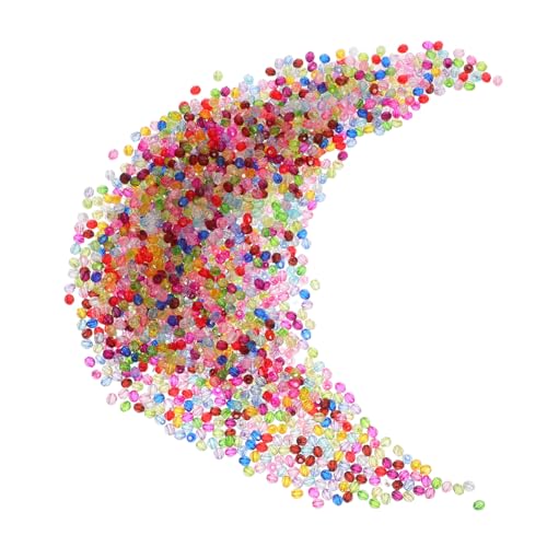 FIXOSHEE Facettierte Acrylperlen Rund Spacer Perlen Kunststoff Bastelperlen für Schmuckherstellung DIY Armbänder Halsketten Ohrringe Packung FIXOSHEE Facettierte Acrylperlen Rund Spacer Perlen Kunststoff Bastelperlen für Schmuckherstellung DIY Armbänder Halsketten Ohrringe Packung von FIXOSHEE