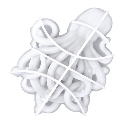 FIXOSHEE Flexibles Silikon Gießform Langlebige Harzform für DIY Wanddekoration Tiermotiv Reißfest und Leicht zu Entformen Geeignet für Kreative Bastelprojekte von FIXOSHEE