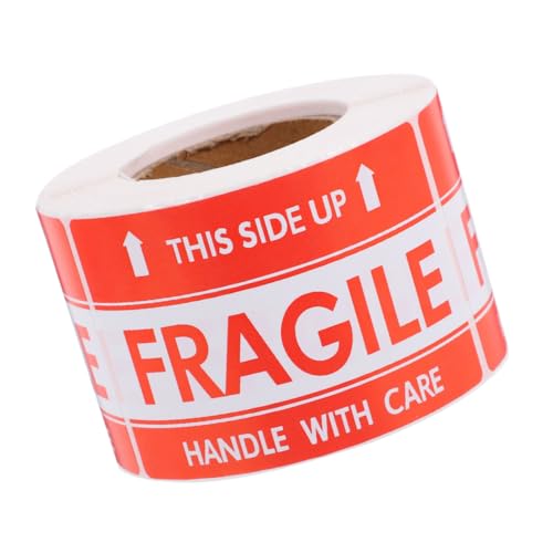 FIXOSHEE Fragile Sticker Rolle Stark Haftend Versandaufkleber Handle With Care Warnetiketten für Umzug Kartons Büro Lager Sichere Handhabung FIXOSHEE Fragile Sticker Rolle Stark Haftend Versandaufkleber Handle With Care Warnetiketten für Umzug Kartons Büro Lager Sichere Handhabung von FIXOSHEE