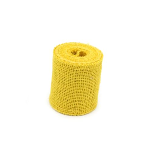 FIXOSHEE Gelbes Juteband für Weihnachtsdeko Natürliches Umweltfreundliches Dekoband Vielseitig Einsetzbar für Basteln Geschenkverpackung Kränze und Tischdekoration FIXOSHEE Gelbes Juteband für Weihnachtsdeko Natürliches Umweltfreundliches Dekoband Vielseitig Einsetzbar für Basteln Geschenkverpackung Kränze und Tischdekoration von FIXOSHEE