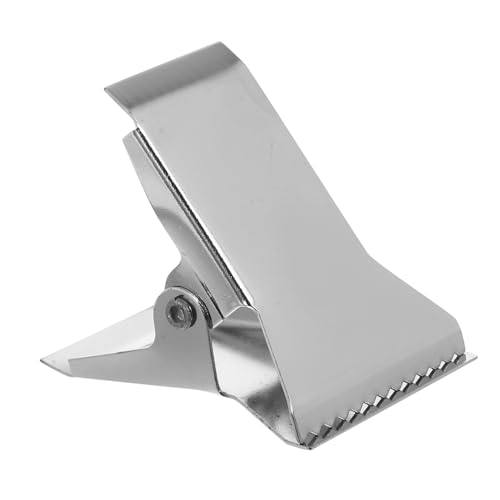 FIXOSHEE Großer Metall Binderclip aus Robustem Stahl Starker Dokumentenhalter für Büro und Zuhause Zuverlässige Metall Schnellhefter zur Sicheren Befestigung von Papieren und Belegen FIXOSHEE Großer Metall Binderclip aus Robustem Stahl Starker Dokumentenhalter für Büro und Zuhause Zuverlässige Metall Schnellhefter zur Sicheren Befestigung von Papieren und Belegen von FIXOSHEE