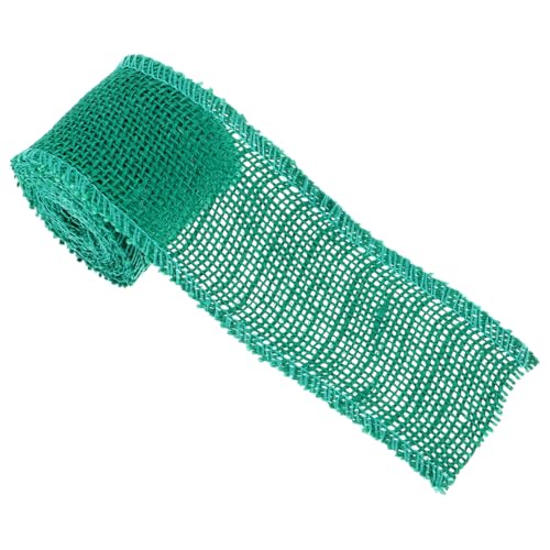 FIXOSHEE Grüne Jute Burlap Bandrolle für Weihnachtsdeko Umweltfreundliches Vielseitiges Bastelband Natürliche Sackleinenstruktur für Kränze Geschenkverpackung und Hochzeitsdekoration FIXOSHEE Grüne Jute Burlap Bandrolle für Weihnachtsdeko Umweltfreundliches Vielseitiges Bastelband Natürliche Sackleinenstruktur für Kränze Geschenkverpackung und Hochzeitsdekoration von FIXOSHEE
