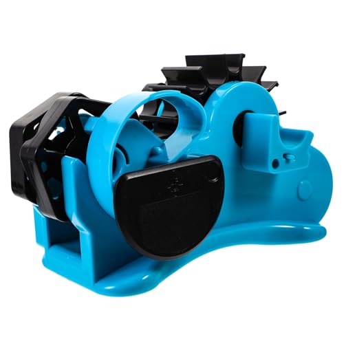FIXOSHEE Halbautomatischer Multifunktionaler Klebeband abroller mit Transparentem Praktischer Packband spender für Haushalt und Büro Einfach zu Bedienen und Sauber zu Schneiden Blau FIXOSHEE Halbautomatischer Multifunktionaler Klebeband abroller mit Transparentem Praktischer Packband spender für Haushalt und Büro Einfach zu Bedienen und Sauber zu Schneiden Blau von FIXOSHEE