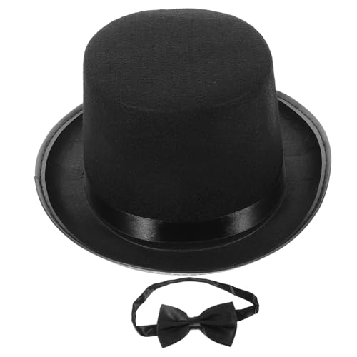 FIXOSHEE Halloween Detektiv Kostümset mit Schwarzem und Filigraner Fliege Leichtes Material für Rollenspiele Kostümpartys Cosplay und Themenveranstaltungen von FIXOSHEE
