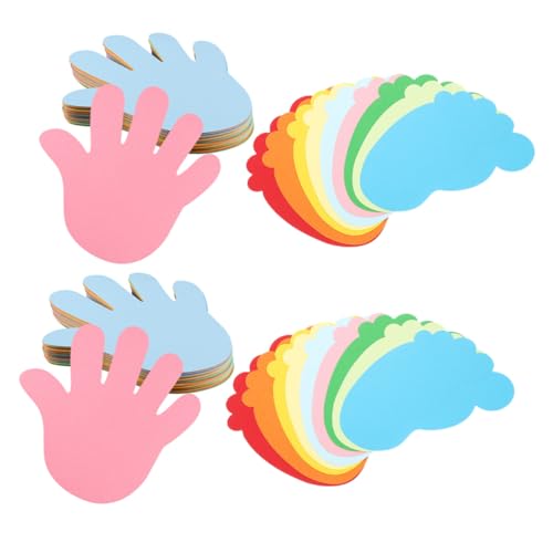 FIXOSHEE Handgeschnittene Papier deko Fuß Handformen Frühling Wanddekoration DIY Bastelpapier für Klassenzimmer Büro Kinderzimmer Spielraum FIXOSHEE Handgeschnittene Papier deko Fuß Handformen Frühling Wanddekoration DIY Bastelpapier für Klassenzimmer Büro Kinderzimmer Spielraum von FIXOSHEE