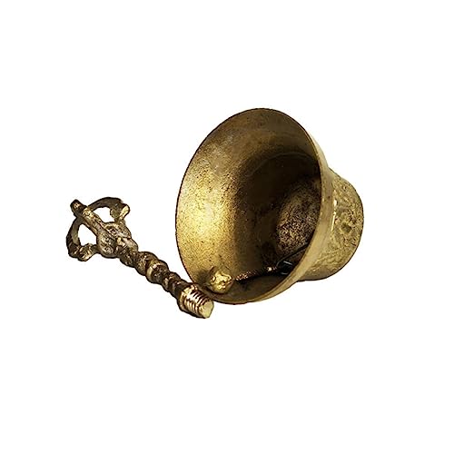 FIXOSHEE Handglocke aus Handgefertigte Anrufsglocke mit Feiner Verarbeitung für Zuhause Schule und Tempel Langlebig und Sicher Handhabung FIXOSHEE Handglocke aus Handgefertigte Anrufsglocke mit Feiner Verarbeitung für Zuhause Schule und Tempel Langlebig und Sicher Handhabung von FIXOSHEE