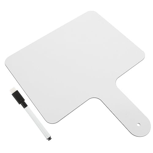 FIXOSHEE Handliches Doppelseitiges Dry Erase Antwortpaddel Whiteboard Teilig für Klassenzimmer und Spiele Abwischbare Schreibtafel mit Marker für Unterricht Voting und Familienaktivitäten FIXOSHEE Handliches Doppelseitiges Dry Erase Antwortpaddel Whiteboard Teilig für Klassenzimmer und Spiele Abwischbare Schreibtafel mit Marker für Unterricht Voting und Familienaktivitäten von FIXOSHEE