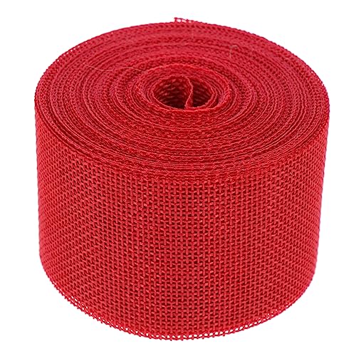 FIXOSHEE Hanfband Rot Dekoratives Geschenkband für Festival Party Schleifenband Vintage Stil für Geschenkverpackung Blumenstrauß und Bastelarbeiten FIXOSHEE Hanfband Rot Dekoratives Geschenkband für Festival Party Schleifenband Vintage Stil für Geschenkverpackung Blumenstrauß und Bastelarbeiten von FIXOSHEE