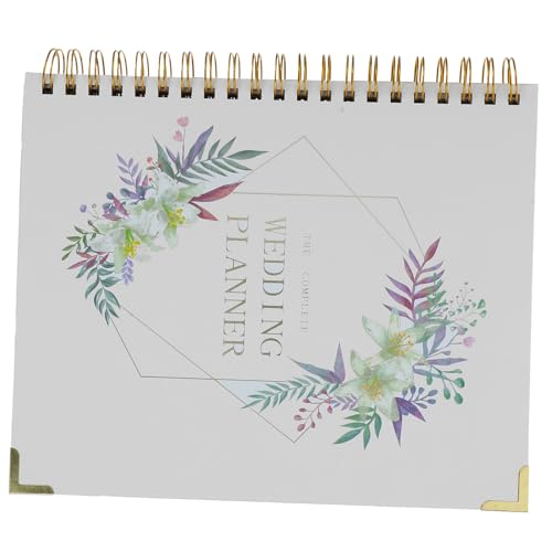 FIXOSHEE Hochzeitsplaner Paare Register Hochzeit Braut Aufkleber Die Hochzeitsplanung Hochzeit Staffelei Notizbuch Schilder Ehe Journal Hochzeit Gästebuch Hochzeitsbuch Planer Braut von FIXOSHEE