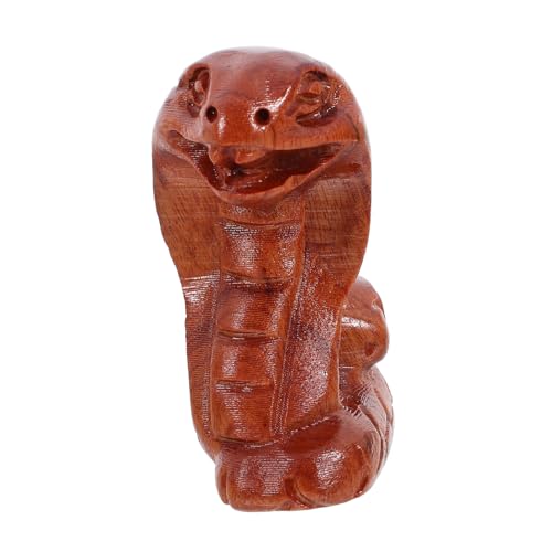 FIXOSHEE Holzschlangenfigur Geschnitzt Jahr der Schlange Dekoratives Tierornament Tischdekoration Geschenkidee FIXOSHEE Holzschlangenfigur Geschnitzt Jahr der Schlange Dekoratives Tierornament Tischdekoration Geschenkidee von FIXOSHEE