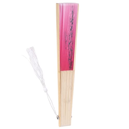 FIXOSHEE Japanischer Stil Handfächer Handgefertigt mit Blumenmuster Leicht Tragbar für Tanz Party Hochzeit Geburtstagsfeier und Dekoration FIXOSHEE Japanischer Stil Handfächer Handgefertigt mit Blumenmuster Leicht Tragbar für Tanz Party Hochzeit Geburtstagsfeier und Dekoration von FIXOSHEE