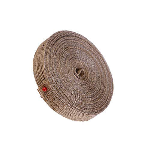 FIXOSHEE Jute Langlebige Naturfaser Schnur für Bastelprojekte Hochzeit Deko Geschenkkordeln und DIY Anwendungen Braun von FIXOSHEE
