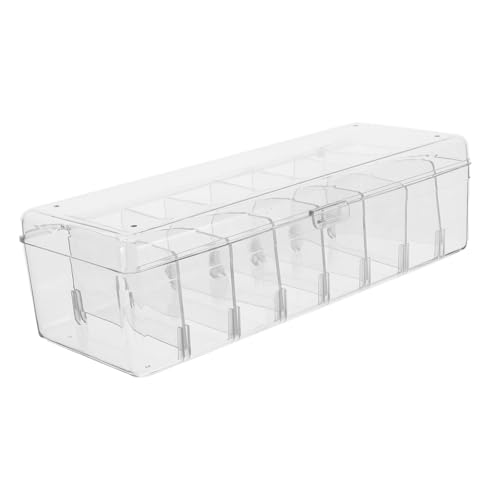 FIXOSHEE Kabelhalterbox aus Dickem Material mit Abnehmbaren Trennwänden Aufbewahrungslösung für Elektronik Visitenkarten und Kleine Teile FIXOSHEE Kabelhalterbox aus Dickem Material mit Abnehmbaren Trennwänden Aufbewahrungslösung für Elektronik Visitenkarten und Kleine Teile von FIXOSHEE