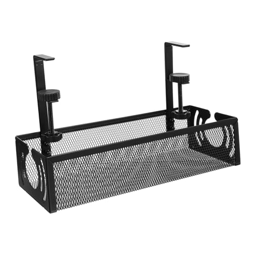 FIXOSHEE Kabelmanagement Ablage mit Verstellbarer Klemme Kabelorganizer Tray Schreibtisch Clamp Kabelhalter für Büro Einfache ohne Bohren Kabel und Ordnen FIXOSHEE Kabelmanagement Ablage mit Verstellbarer Klemme Kabelorganizer Tray Schreibtisch Clamp Kabelhalter für Büro Einfache ohne Bohren Kabel und Ordnen von FIXOSHEE