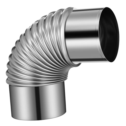 FIXOSHEE Kaminabzug Ellenbogen für Holzöfen Flexibles Abgassystem Hochtemperaturbeständig Installieren für Küchen und Heizungsabzüge FIXOSHEE Kaminabzug Ellenbogen für Holzöfen Flexibles Abgassystem Hochtemperaturbeständig Installieren für Küchen und Heizungsabzüge von FIXOSHEE
