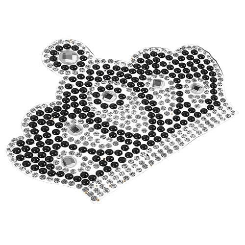 FIXOSHEE Kronen Strass Applikation DIY Bügelpatch für Kleidung Stilvolle Verzierung für Jacken Hüte und Schuhe Langlebig und Leicht für Modeprojekte von FIXOSHEE
