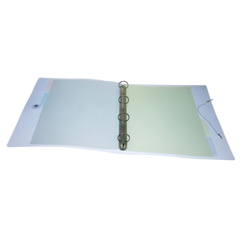 FIXOSHEE Kunststoff Binder Ordner Dokumentenmappe mit Strapazierfähigem Schmutzresistentem Cover Leichter Rutschfester Dokumentenschutz für Büro Schule und Studium Blau FIXOSHEE Kunststoff Binder Ordner Dokumentenmappe mit Strapazierfähigem Schmutzresistentem Cover Leichter Rutschfester Dokumentenschutz für Büro Schule und Studium Blau von FIXOSHEE