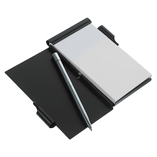 FIXOSHEE Metall Mini Notizbuch mit Stift Kleines Notizpad Tragbar für Büro Schule Praktische Notizen Schwarzes Notizheft mit Robustem Gehäuse Langlebig und Handlich FIXOSHEE Metall Mini Notizbuch mit Stift Kleines Notizpad Tragbar für Büro Schule Praktische Notizen Schwarzes Notizheft mit Robustem Gehäuse Langlebig und Handlich von FIXOSHEE