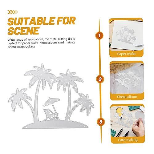 FIXOSHEE Metall Stanzform Kokospalme Strandmotiv für DIY Basteln Scrapbooking Album Karten Einladung Dekoration Vielseitig Einsetzbar Robust Langlebig FIXOSHEE Metall Stanzform Kokospalme Strandmotiv für DIY Basteln Scrapbooking Album Karten Einladung Dekoration Vielseitig Einsetzbar Robust Langlebig von FIXOSHEE