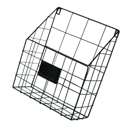 FIXOSHEE Metall Wand Zeitschriftenhalter Multifunktionaler Organizer für Zeitung Akten Wohnzimmer Stilvolles Design Platzsparend und Praktisch von FIXOSHEE