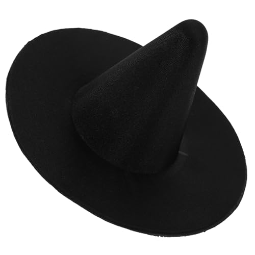 FIXOSHEE Mini Hexenhut aus Leichtem Dekorativer Puppenhut und Halloween Party Deko DIY Zubehör für Hexen und Haustierkostüme Vielseitiger Bastelartikel von FIXOSHEE