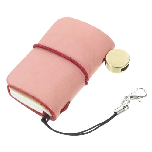 FIXOSHEE Mini Notizbuch Handliches Matte Wachshaut Weinrot Schreibheft für Schule Büro und Home Office Kompakte Schreibwaren für Schüler und Angestellte Tragbares Notizpad für Notizen FIXOSHEE Mini Notizbuch Handliches Matte Wachshaut Weinrot Schreibheft für Schule Büro und Home Office Kompakte Schreibwaren für Schüler und Angestellte Tragbares Notizpad für Notizen von FIXOSHEE