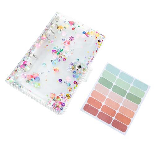 FIXOSHEE Multi Funktionaler Ringbuch Organizer mit Transparentem PVC Umschlag Buntes Sparbuch mit Reißverschlusstasche Fächer Kartenfach und Etiketten für Budgetplanung und Geldmanagement FIXOSHEE Multi Funktionaler Ringbuch Organizer mit Transparentem PVC Umschlag Buntes Sparbuch mit Reißverschlusstasche Fächer Kartenfach und Etiketten für Budgetplanung und Geldmanagement von FIXOSHEE