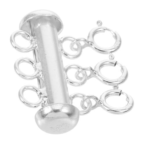 FIXOSHEE Multifunktionaler Perlen Mehrfach Verschluss für Halsketten und Armbänder Mehrreihiger Schmuck Verbinder mit Federring Entwirrt Kettenlagen für Damen Vielseitig für Layering und FIXOSHEE Multifunktionaler Perlen Mehrfach Verschluss für Halsketten und Armbänder Mehrreihiger Schmuck Verbinder mit Federring Entwirrt Kettenlagen für Damen Vielseitig für Layering und von FIXOSHEE
