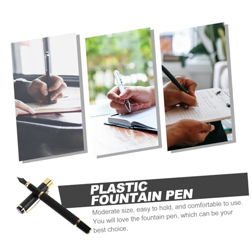FIXOSHEE Nachfüllbarer Füllfederhalter aus Kunststoff mit Mattiertem Schaft Tragbarer Wiederverwendbarer Kalligraphie stift für Schule Büro und Unterschriften Leichter Schreibfüller für FIXOSHEE Nachfüllbarer Füllfederhalter aus Kunststoff mit Mattiertem Schaft Tragbarer Wiederverwendbarer Kalligraphie stift für Schule Büro und Unterschriften Leichter Schreibfüller für von FIXOSHEE