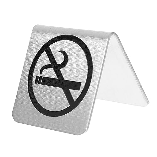 FIXOSHEE Nichtraucher Tischschild aus Doppelseitiges Design Rostfrei Langlebig für Zuhause Lesbar Platzsparend Erinnerung für Raucherverbot FIXOSHEE Nichtraucher Tischschild aus Doppelseitiges Design Rostfrei Langlebig für Zuhause Lesbar Platzsparend Erinnerung für Raucherverbot von FIXOSHEE