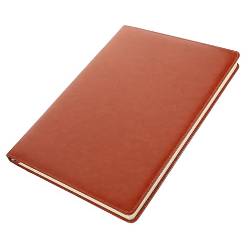 FIXOSHEE Notizbuch Business Notepad Liniertes Papier Multifunktionaler Tagesplaner für Büro und Reise Leicht Tragbares Schlichtes Braunes Planer und Journaling Notizbuch FIXOSHEE Notizbuch Business Notepad Liniertes Papier Multifunktionaler Tagesplaner für Büro und Reise Leicht Tragbares Schlichtes Braunes Planer und Journaling Notizbuch von FIXOSHEE