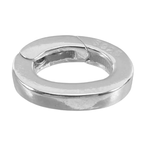 FIXOSHEE Ovaler Anhängerverschluss mit Federring Vielseitiger Schmuck Clip für Armbänder für DIY Schmuckherstellung Perlenverbinder und Charm Verschlüsse FIXOSHEE Ovaler Anhängerverschluss mit Federring Vielseitiger Schmuck Clip für Armbänder für DIY Schmuckherstellung Perlenverbinder und Charm Verschlüsse von FIXOSHEE