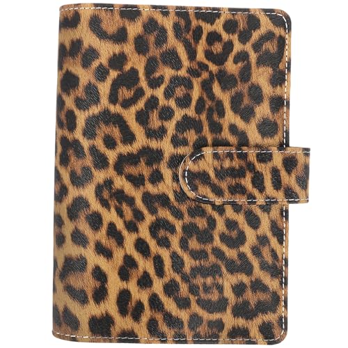 FIXOSHEE PU Leder Binder Cover Ringordner Notizbuch Hülle Magnetverschluss Leopard Gelb Nachfüllbarer Organizer für Budgetplanung und Journal Scrapbook Memory Book Shell FIXOSHEE PU Leder Binder Cover Ringordner Notizbuch Hülle Magnetverschluss Leopard Gelb Nachfüllbarer Organizer für Budgetplanung und Journal Scrapbook Memory Book Shell von FIXOSHEE