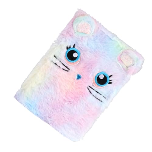 FIXOSHEE Plüsch Notizbuch Mädchen Cartoon Schreibblock Buntes Tagebuch Schülerbedarf Weiches Cover für Kreatives Schreiben und Skizzen Cat Design FIXOSHEE Plüsch Notizbuch Mädchen Cartoon Schreibblock Buntes Tagebuch Schülerbedarf Weiches Cover für Kreatives Schreiben und Skizzen Cat Design von FIXOSHEE