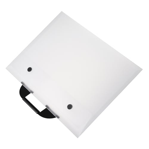 FIXOSHEE Portfolio Tasche Transparent Handheld Dokumentenmappe Tragbar Große Kapazität für Kunstwerke Zeichnungen Poster Aufbewahrung Praktisch Langlebig FIXOSHEE Portfolio Tasche Transparent Handheld Dokumentenmappe Tragbar Große Kapazität für Kunstwerke Zeichnungen Poster Aufbewahrung Praktisch Langlebig von FIXOSHEE