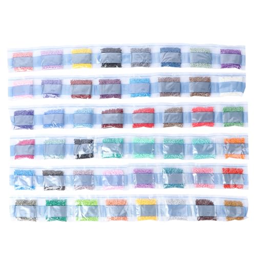 FIXOSHEE Quadratische Resin Diamantperlen Farben DIY Diamantmalerei Zubehör Flachboden Strasssteine für Bastelarbeiten Langlebige und Farbintensive Dmc Standard Steine von FIXOSHEE