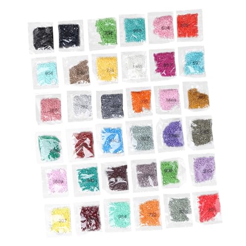 FIXOSHEE Quadratische Resin Strasssteine Farben Malerei Zubehör Glänzende Bastelperlen für Bohrbild Kunsthandwerk von FIXOSHEE