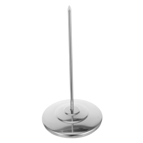 FIXOSHEE Quittungshalter mit Rutschfester Basis Memo Halter für Restaurant Büro und Hotel Sicherer Empfangsspindel mit Gummispitze für Einfachen Dokumenten Organizer von FIXOSHEE