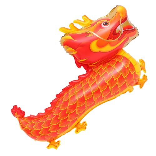 FIXOSHEE Roter Drachen Alu Folienballon zur Frühlingsfestdekoration Leichter Tragbarer Neujahrsballon für Wand Fenster und Fest Chinesische Drachendeko für Familienfeiern FIXOSHEE Roter Drachen Alu Folienballon zur Frühlingsfestdekoration Leichter Tragbarer Neujahrsballon für Wand Fenster und Fest Chinesische Drachendeko für Familienfeiern von FIXOSHEE