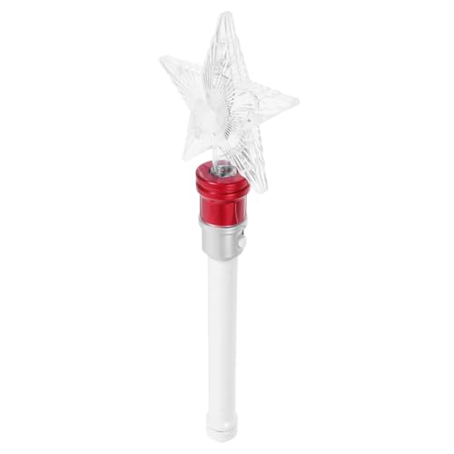 FIXOSHEE Rotierender Leuchtstern Zauberstab LED Licht Leicht und Handlich für Kinderpartys Festivals Geburtstage und Kostüme Wie Prinzessin und Fee Faszinierendes Party Accessoire von FIXOSHEE