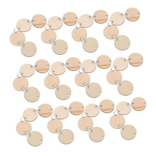 FIXOSHEE Runde Holzscheiben zum Basteln Natürliche DIY holzplättchen zum Bemalen Leichte Holzanhänger für Wand Fensterdeko für Wohn Garten Partydekoration FIXOSHEE Runde Holzscheiben zum Basteln Natürliche DIY holzplättchen zum Bemalen Leichte Holzanhänger für Wand Fensterdeko für Wohn Garten Partydekoration von FIXOSHEE