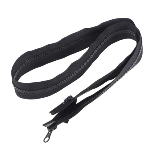 FIXOSHEE Schwarzer Wege Teilbarer Reißverschluss für Daunenjacken Langlebiger Resin Doppelkopf Zipper für Nähen Schneidern Basteln und Kleidungsreparatur FIXOSHEE Schwarzer Wege Teilbarer Reißverschluss für Daunenjacken Langlebiger Resin Doppelkopf Zipper für Nähen Schneidern Basteln und Kleidungsreparatur von FIXOSHEE