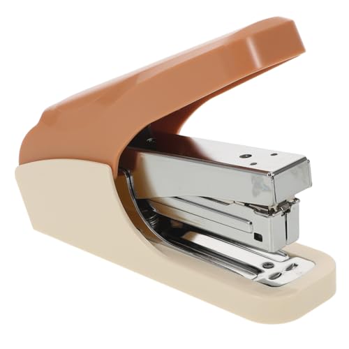 FIXOSHEE Schwerer Desktop Heftgerät Single-finger Hefter Ergonomisch Platzsparend für Büro Schule Buchbindung Projekte von FIXOSHEE