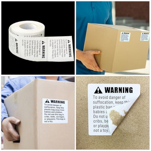 FIXOSHEE Selbstklebende Erstickungswarnetiketten Auffällige Warnaufkleber für Verpackungen Kindersichere Hinweissticker mit Klarem Hinweis Einfach Abziehbar und Vielseitig Einsetzbar FIXOSHEE Selbstklebende Erstickungswarnetiketten Auffällige Warnaufkleber für Verpackungen Kindersichere Hinweissticker mit Klarem Hinweis Einfach Abziehbar und Vielseitig Einsetzbar von FIXOSHEE